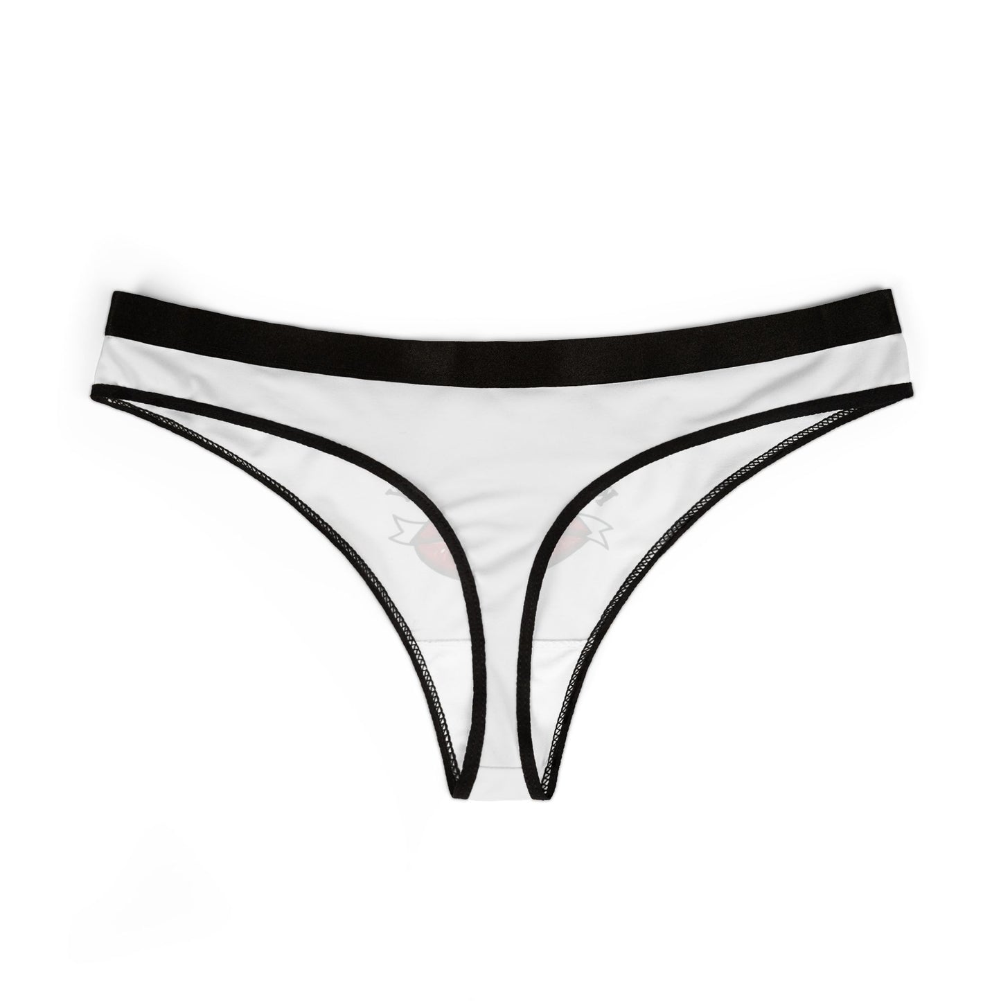 Thong — 'Kiss Me Daddy' Red Lips Graphic Women's Thong