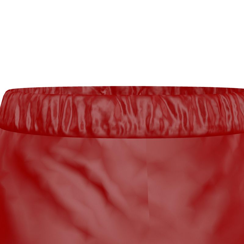 The Solitude Crimson Silk Satin Pyjama Shorts