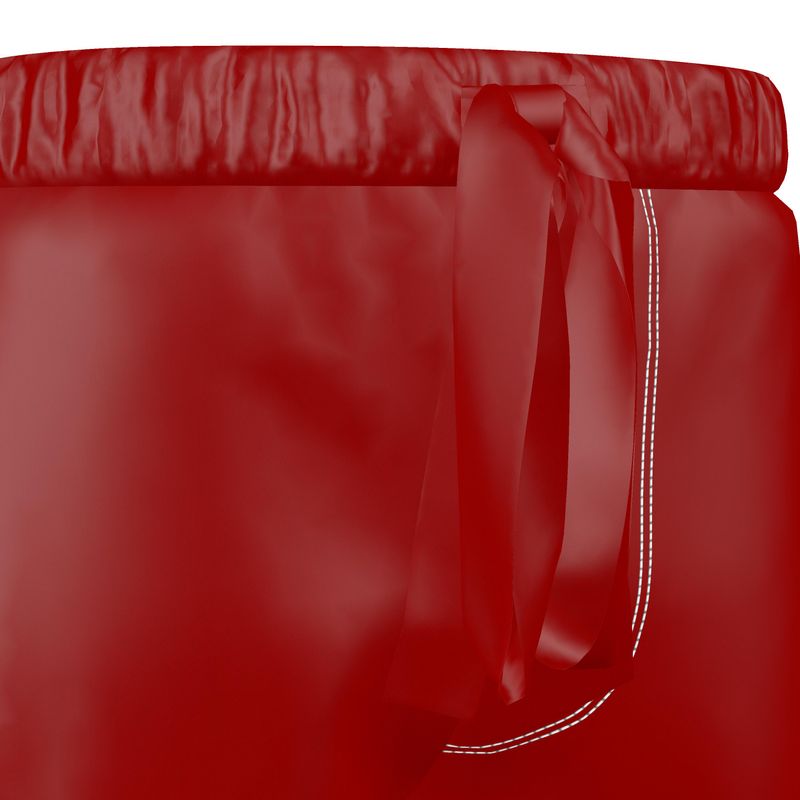 The Solitude Crimson Silk Satin Pyjama Shorts