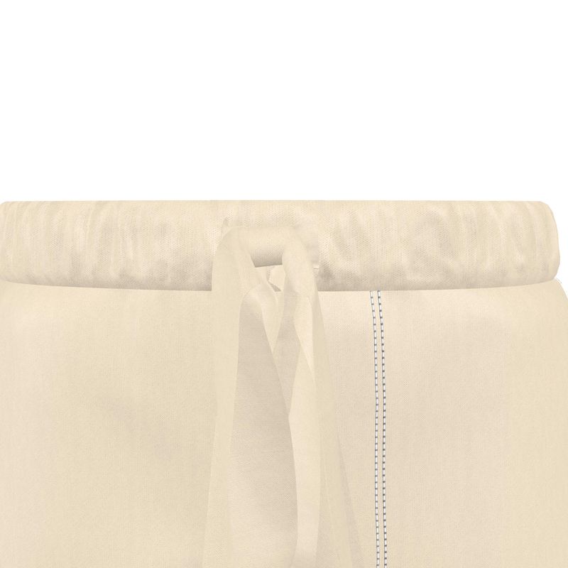 The Solitude Champagne Silk Satin Pyjama Shorts