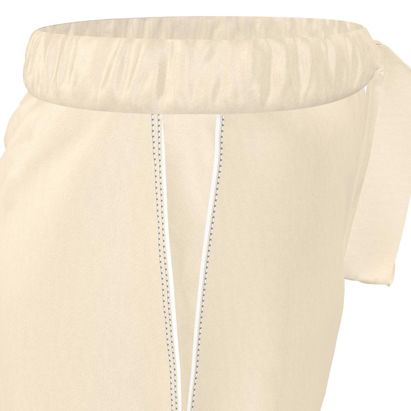 The Solitude Champagne Silk Satin Pyjama Shorts