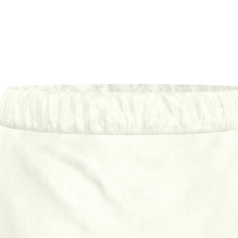 The Ivory Silk Satin Pyjama Shorts