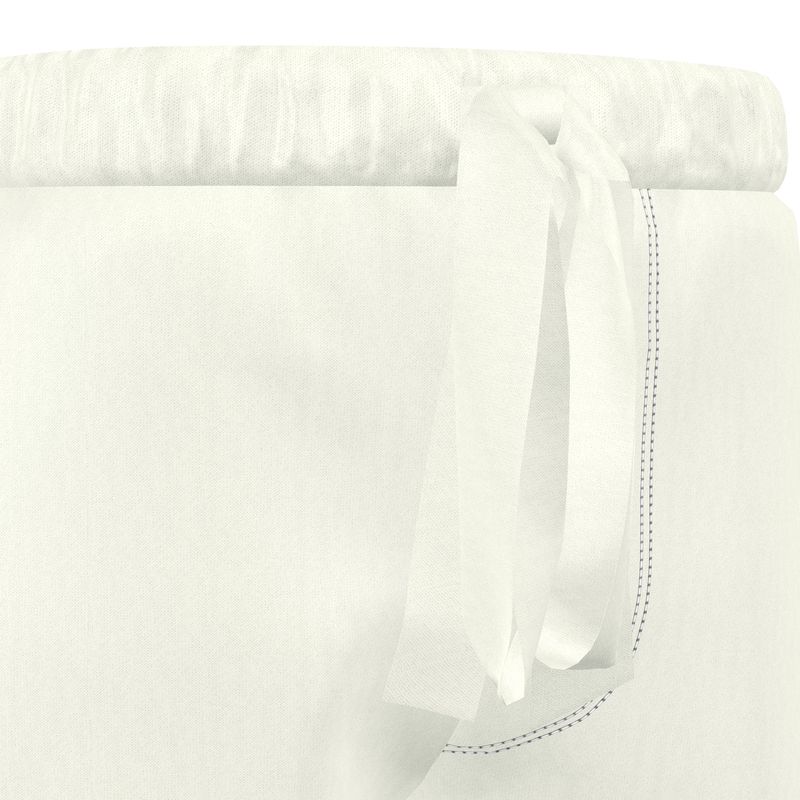 The Ivory Silk Satin Pyjama Shorts